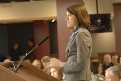 2010 Compass OCU Bridget close up at podium.JPG